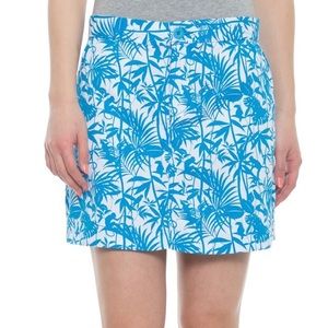 NWT Tori Richard Blue Cuckoo Jungle Patricia Skirt
